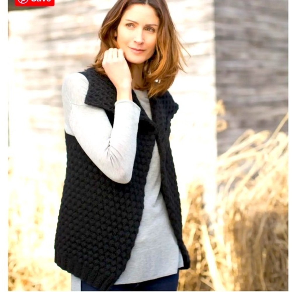 Viva Terra Alpaca Wool Sweater Vest L/XL